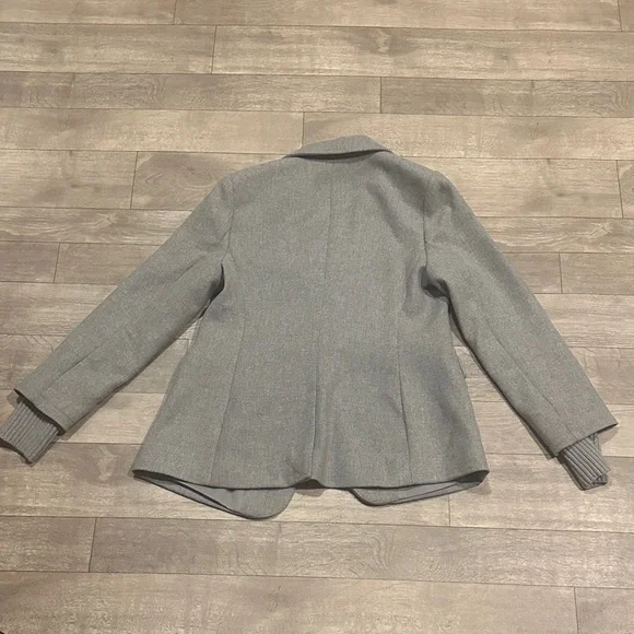 Gray Women's Blazer - Picture 2 of 2